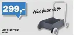 Biltema Lær-å-gå-vogn tilbud