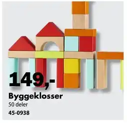 Biltema Byggeklosser tilbud