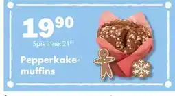 Biltema Pepperkakemuffins tilbud
