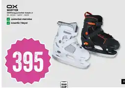 Sport Outlet Ox skøyter slåtthaug justerbar skøyte jr str. 30/33-34/37 - 38/41 tilbud