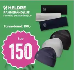 Sport Outlet Heldre pannebånd/lue femmila pannebånd/lue tilbud