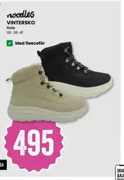 Sport Outlet Noodles vintersko nola str. 36-41 tilbud