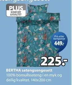 JYSK BERTHA satengsengesett tilbud