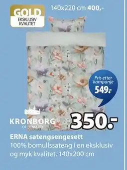 JYSK ERNA satengsengesett tilbud