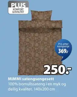 JYSK MIMMI satengsengesett tilbud