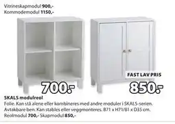 JYSK SKALS modulreol tilbud