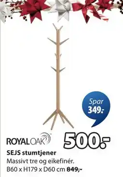 JYSK SEJS stumtjener tilbud