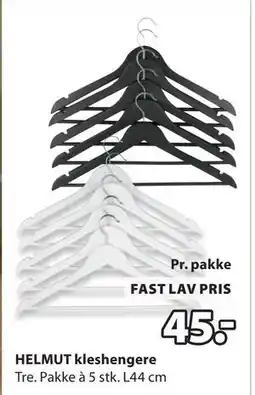 JYSK HELMUT kleshengere tilbud
