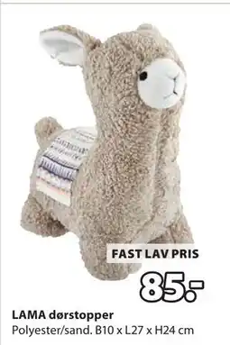 JYSK LAMA dørstopper tilbud