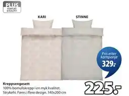 JYSK Kreppsengesett tilbud