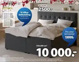 JYSK Vi tilbyr delbetaling tilbud