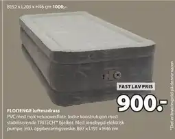 JYSK FLODENGE luftmadrass tilbud