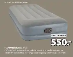 JYSK FLENDALEN luftmadrass tilbud