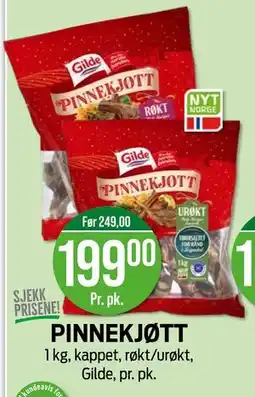 Kiwi PINNEKJØTT tilbud