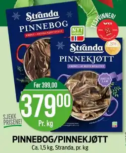 Kiwi PINNEBOG/PINNEKJØTT tilbud