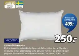 JYSK KEISAREN fiberpute tilbud