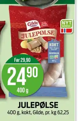 Kiwi JULEPØLSE tilbud