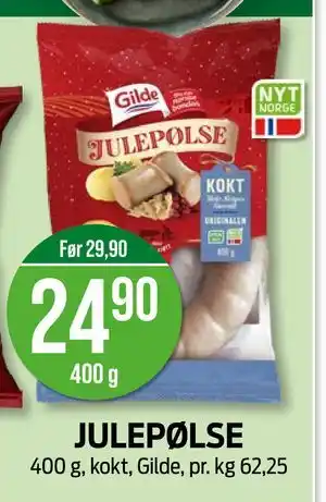 JULEPØLSE