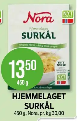 Kiwi HJEMMELAGET SURKÅL tilbud