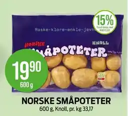 Kiwi NORSKE SMÅPOTETER tilbud