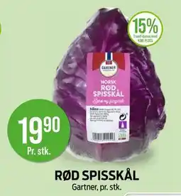 Kiwi RØD SPISSKÅL tilbud