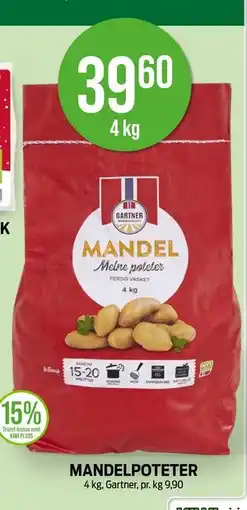 Kiwi MANDELPOTETER tilbud