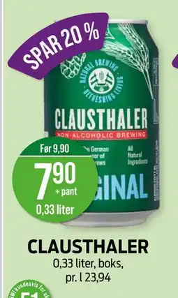 Kiwi CLAUSTHALER tilbud