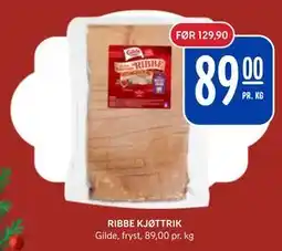 Rema 1000 RIBBE KJØTTRIK tilbud