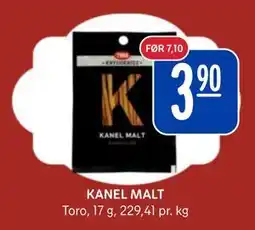 Rema 1000 KANEL MALT tilbud