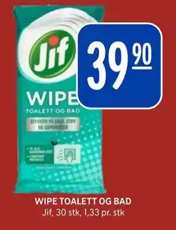 Rema 1000 WIPE TOALETT OG BAD tilbud