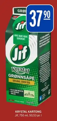 Rema 1000 KRYSTAL KARTONG tilbud