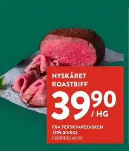 Jacobs NYSKÅRET ROASTBIFF tilbud