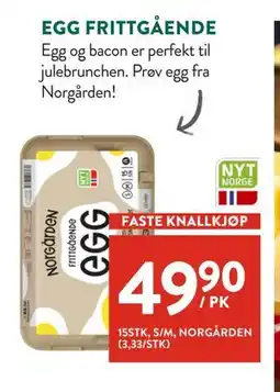 Jacobs EGG FRITTGÅENDE tilbud