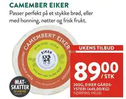 Jacobs CAMEMBER EIKER tilbud