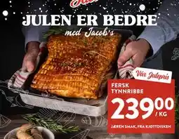 Jacobs FERSK TYNNRIBBE tilbud