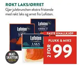 Jacobs RØKT LAKS/ØRRET tilbud