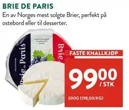 Jacobs BRIE DE PARIS tilbud