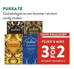 Jacobs PUKKA TE tilbud