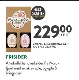 Jacobs FRISIDER tilbud