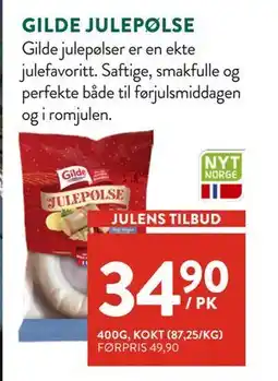 Jacobs GILDE JULEPØLSE tilbud