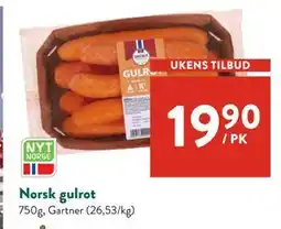 Jacobs Norsk gulrot tilbud