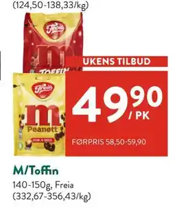 Jacobs M/Toffin tilbud