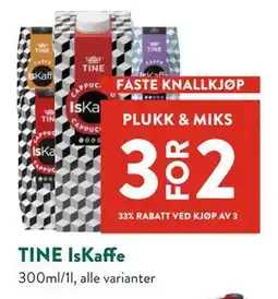 Jacobs TINE IsKaffe tilbud