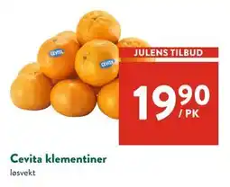 Jacobs Cevita klementiner tilbud