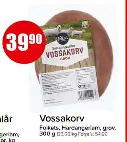 Spar Vossakorv tilbud