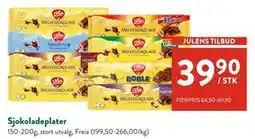 Jacobs Sjokoladeplater tilbud