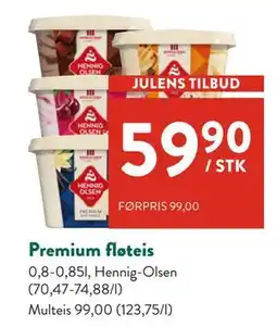 Jacobs Premium fløteis tilbud