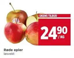 Meny Røde epler tilbud
