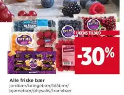 Meny Alle friske bær tilbud