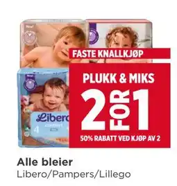Meny Alle bleier tilbud